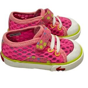 See Kai Run Pink Mesh Sneakers sz 4 toddler Pink Baby Girl Sneakers